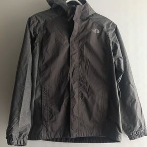 The North Face light jacket. Grey. Large 14/16 Boy